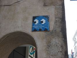 pixel art pacman nantes